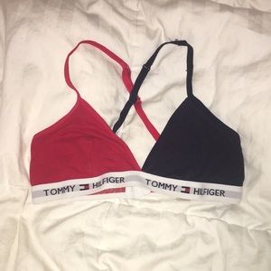 Tommy Hilfiger Color block Triangle Bra